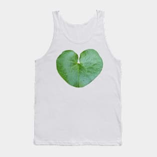 Wild Ginger Leaf Heart Shape Tank Top